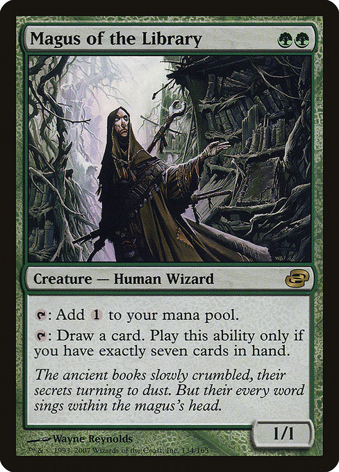 Planar Chaos - 134 - Magus of the Library - Rare - G - Non-foil