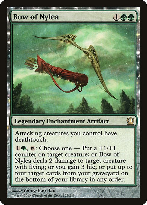 Theros - 153 - Bow of Nylea - Rare - G - Non-foil