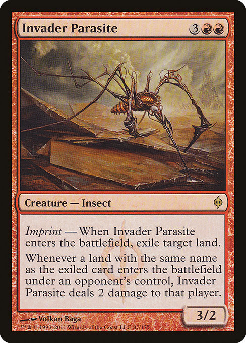New Phyrexia - 87 - Invader Parasite - Rare - R - Non-foil