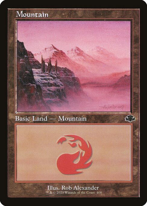 Dominaria Remastered - 408 - Mountain - Common - C - Non-foil