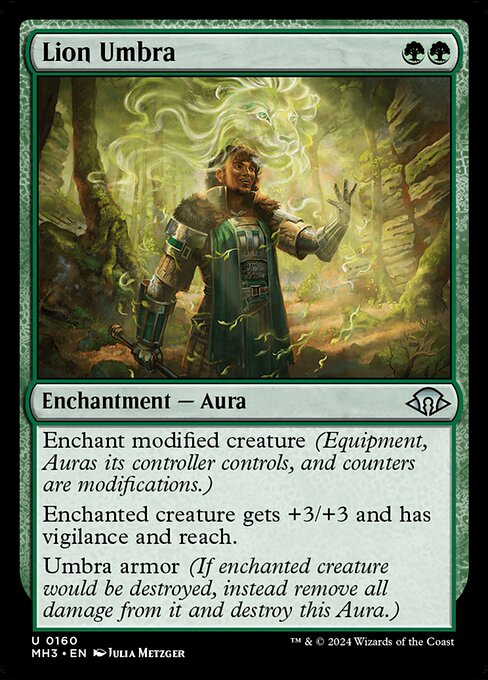 Modern Horizons 3 - 160 - Lion Umbra - Uncommon - G - Foil