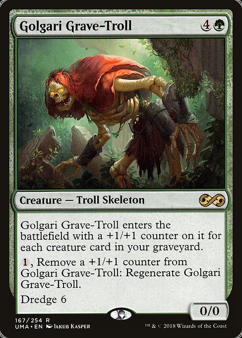 Ultimate Masters - 167 - Golgari Grave-Troll - Rare - G - Non-foil