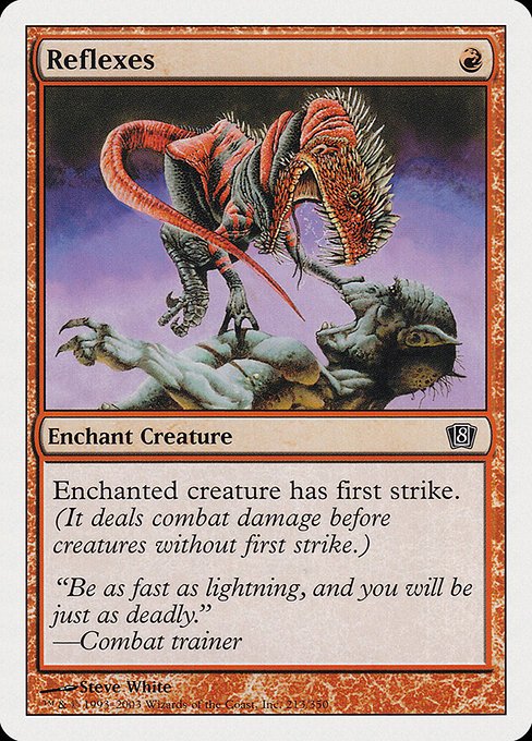Eighth Edition - 213 - Reflexes - Common - R - Non-foil