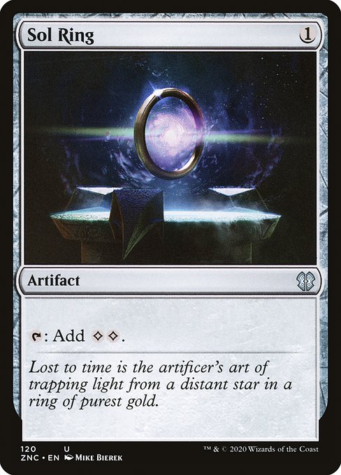 Zendikar Rising Commander - 120 - Sol Ring - Uncommon - C - Non-foil