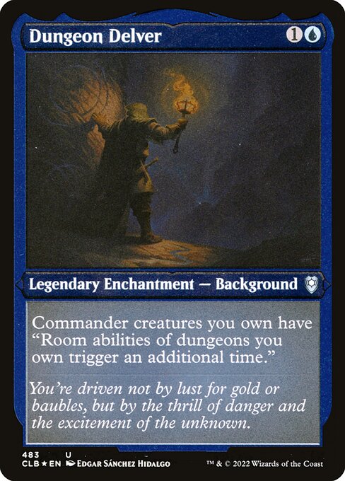 Commander Legends: Battle for Baldur's Gate - 483 - Dungeon Delver - Uncommon - U - Non-foil