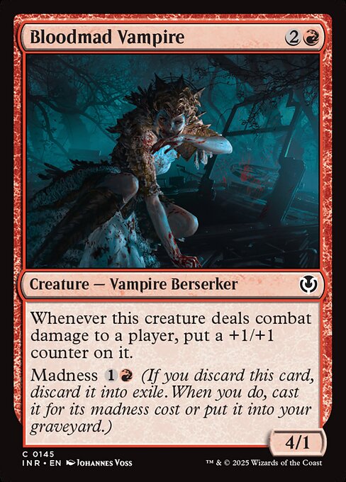Innistrad Remastered - 145 - Bloodmad Vampire - Common - R - Non-foil