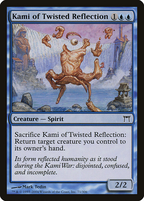 Champions of Kamigawa - 71 - Kami of Twisted Reflection - Common - U - Non-foil