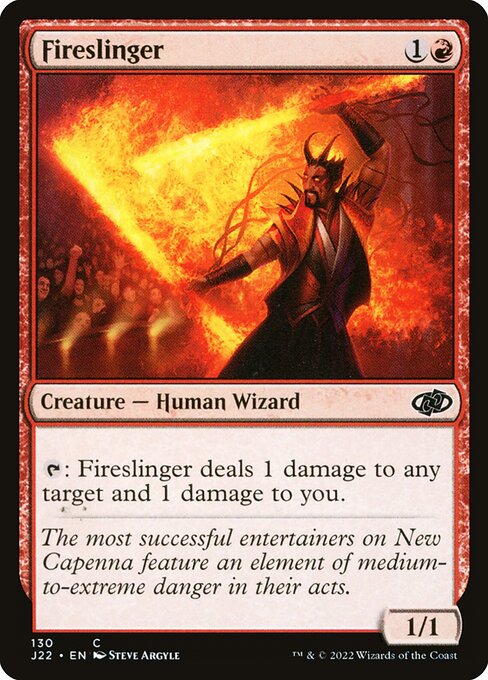 Jumpstart 2022 - 130 - Fireslinger - Common - R - Non-foil
