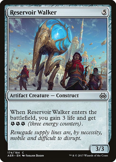 Aether Revolt - 174 - Reservoir Walker - Common - C - Non-foil