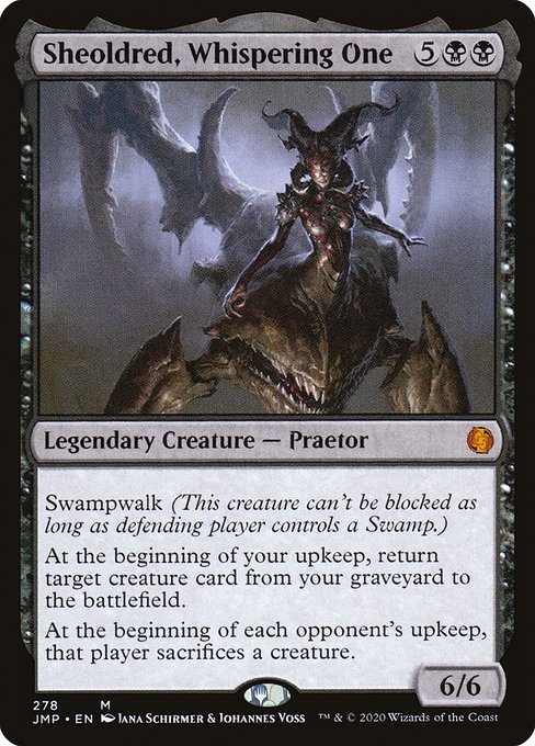 Jumpstart - 278 - Sheoldred, Whispering One - Mythic - B - Non-foil