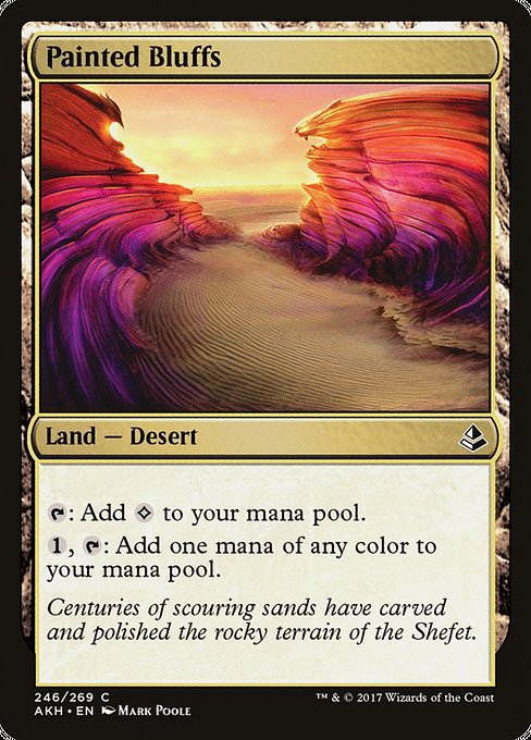 Amonkhet - 246 - Painted Bluffs - Common - C - Non-foil