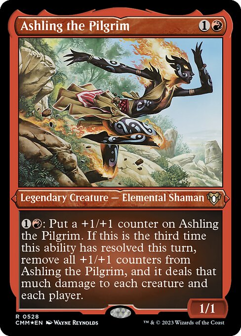 Commander Masters - 528 - Ashling the Pilgrim - Rare - R - Non-foil