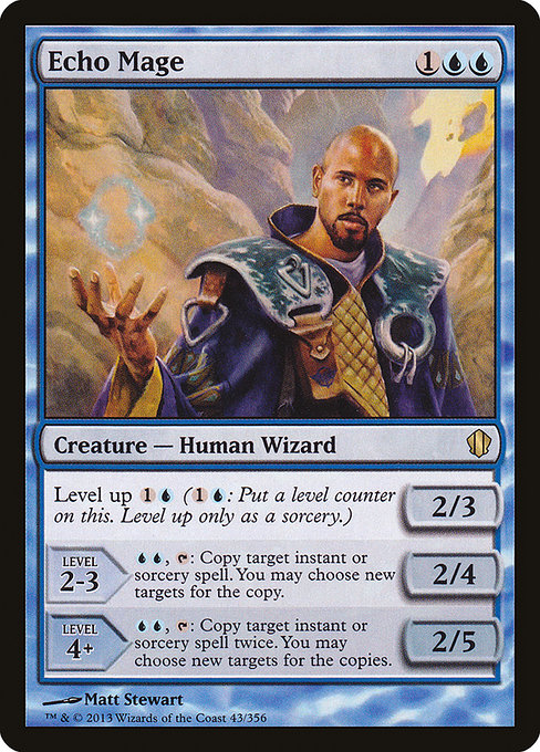Commander 2013 - 43 - Echo Mage - Rare - U - Non-foil