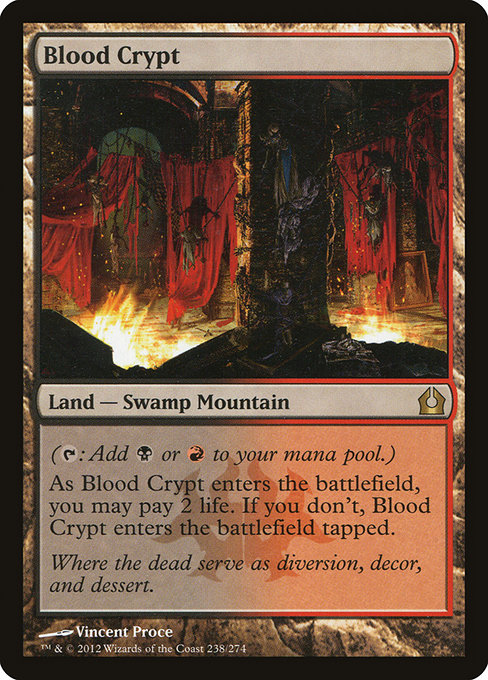 Return to Ravnica - 238 - Blood Crypt - Rare - C - Non-foil