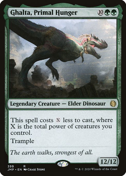 Jumpstart - 399 - Ghalta, Primal Hunger - Rare - G - Non-foil
