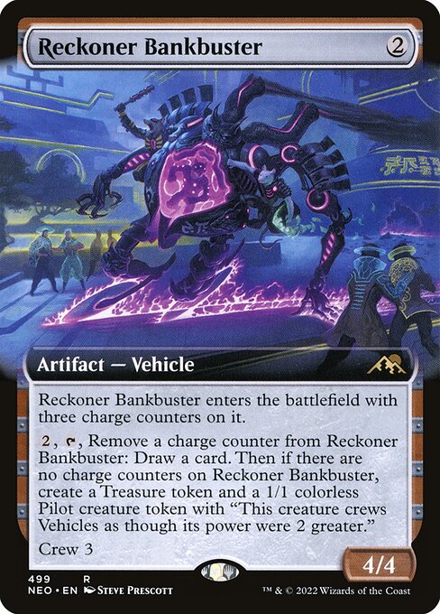 Kamigawa: Neon Dynasty - 499 - Reckoner Bankbuster - Rare - C - Foil