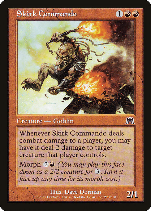 Onslaught - 228 - Skirk Commando - Common - R - Non-foil