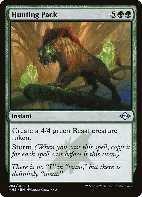 Modern Horizons 2 - 284 - Hunting Pack - Uncommon - G - Non-foil