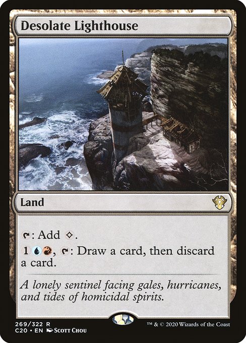 Commander 2020 - 269 - Desolate Lighthouse - Rare - C - Non-foil