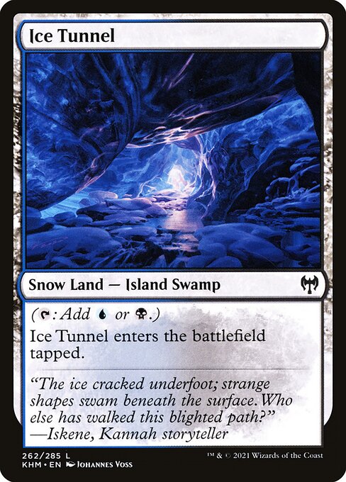 Kaldheim - 262 - Ice Tunnel - Common - C - Non-foil