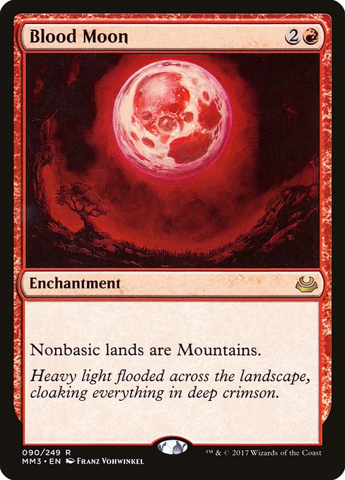Modern Masters 2017 - 90 - Blood Moon - Rare - R - Non-foil