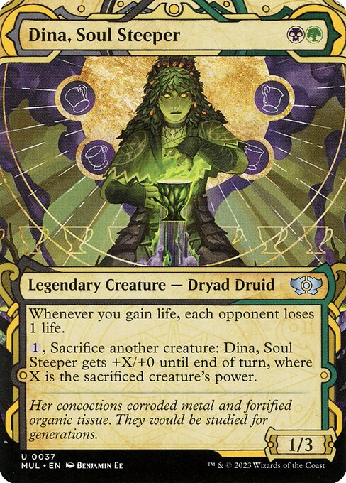 Multiverse Legends - 37 - Dina, Soul Steeper - Uncommon - BG - Non-foil