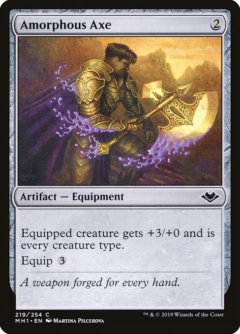 Modern Horizons - 219 - Amorphous Axe - Common - C - Non-foil