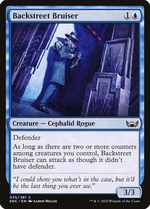 Streets of New Capenna - 35 - Backstreet Bruiser - Common - U - Non-foil