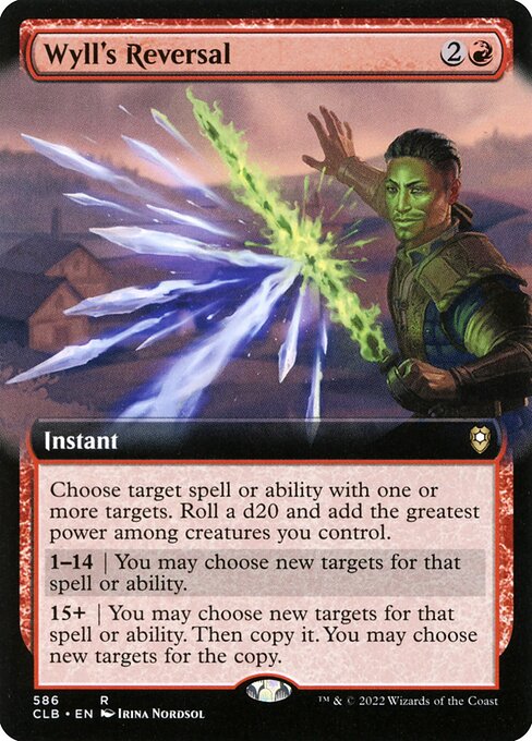 Commander Legends: Battle for Baldur's Gate - 586 - Wyll's Reversal - Rare - R - Non-foil