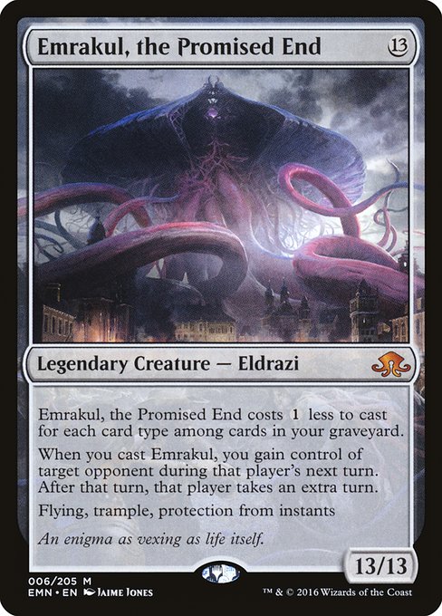 Eldritch Moon - 6 - Emrakul, the Promised End - Mythic - C - Non-foil