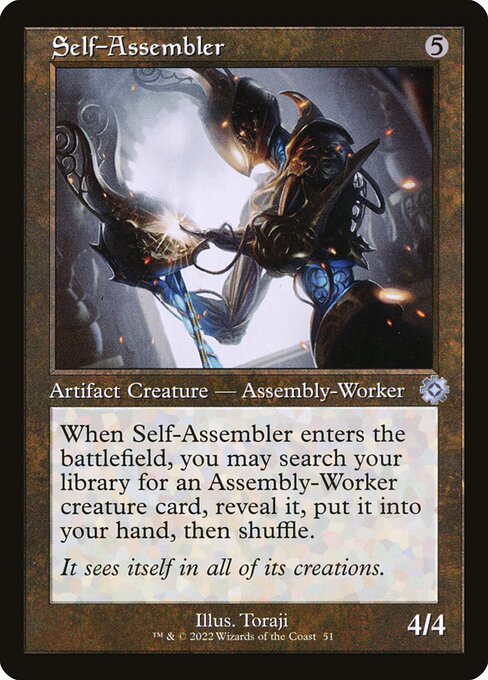 The Brothers' War Retro Artifacts - 51 - Self-Assembler - Uncommon - C - Non-foil