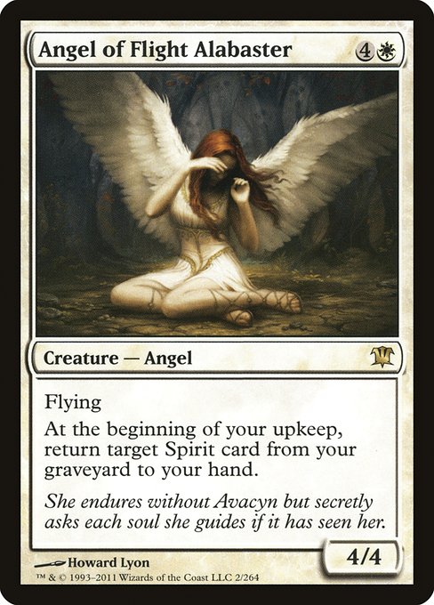 Innistrad - 2 - Angel of Flight Alabaster - Rare - W - Non-foil