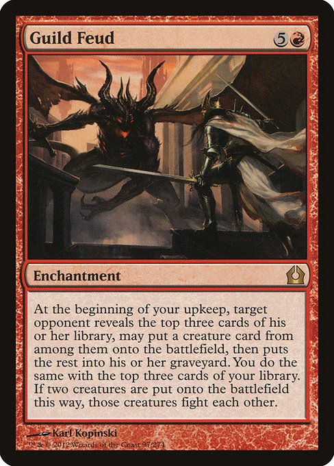 Return to Ravnica - 97 - Guild Feud - Rare - R - Non-foil