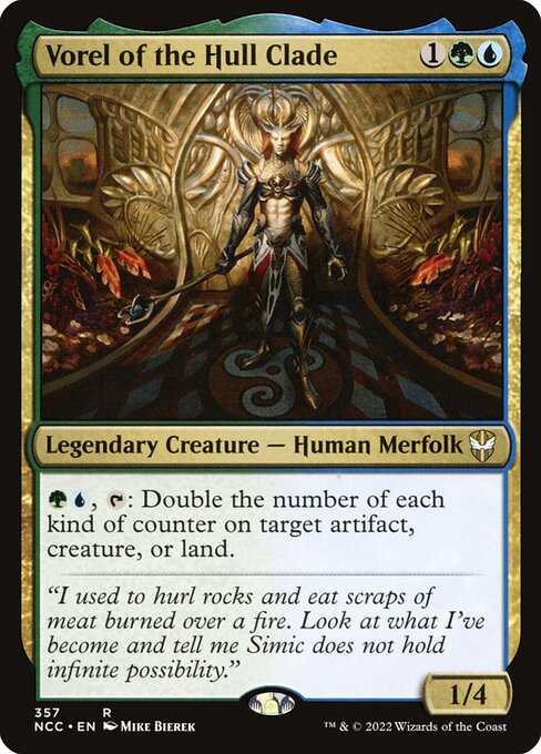 New Capenna Commander - 357 - Vorel of the Hull Clade - Rare - UG - Non-foil