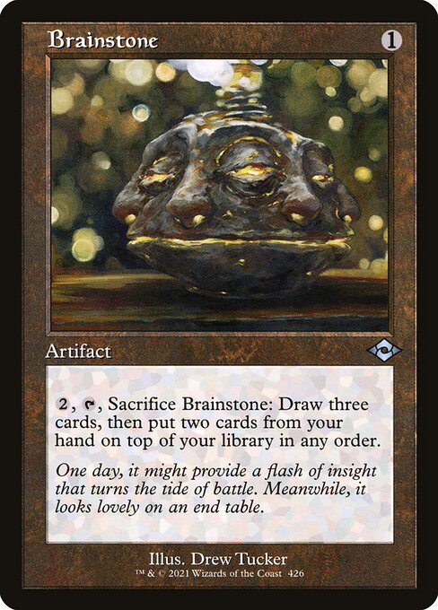Modern Horizons 2 - 426 - Brainstone - Uncommon - C - Foil
