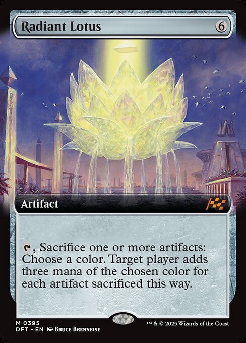 Aetherdrift - 395 - Radiant Lotus - Mythic - C - Non-foil