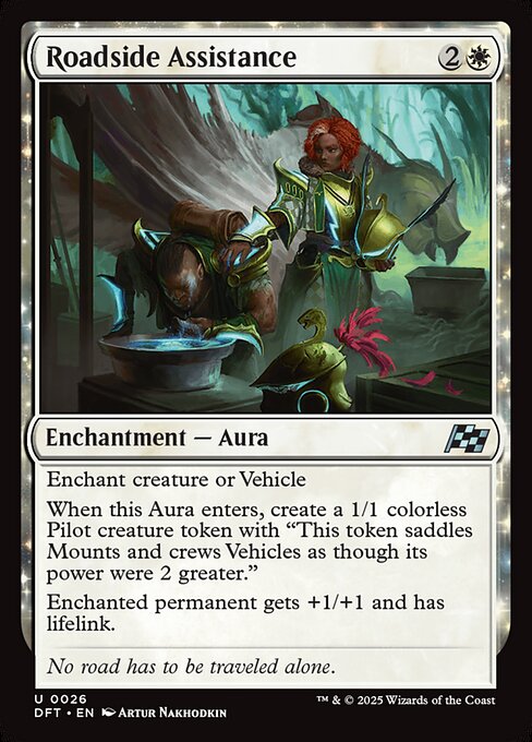 Aetherdrift - 26 - Roadside Assistance - Uncommon - W - Non-foil