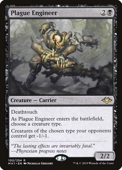 Modern Horizons - 100 - Plague Engineer - Rare - B - Non-foil