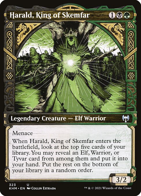 Kaldheim - 323 - Harald, King of Skemfar - Uncommon - BG - Non-foil