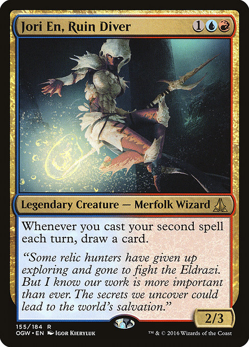 Oath of the Gatewatch - 155 - Jori En, Ruin Diver - Rare - UR - Non-foil