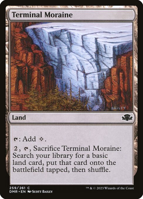 Dominaria Remastered - 259 - Terminal Moraine - Common - C - Non-foil
