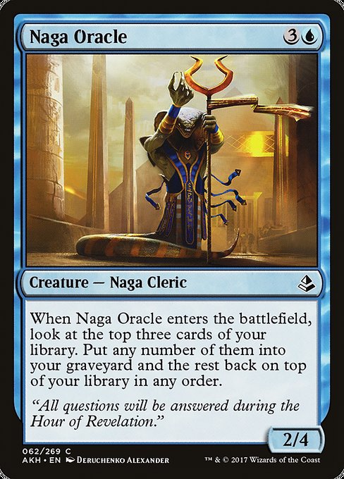 Amonkhet - 62 - Naga Oracle - Common - U - Non-foil