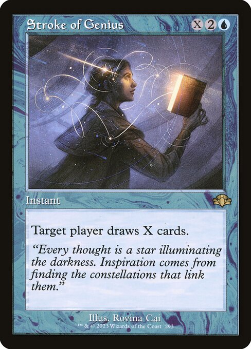 Dominaria Remastered - 293 - Stroke of Genius - Rare - U - Non-foil