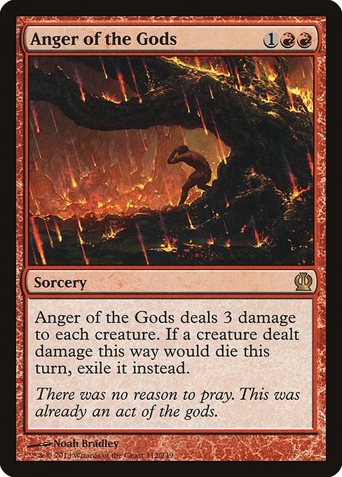 Theros - 112 - Anger of the Gods - Rare - R - Non-foil