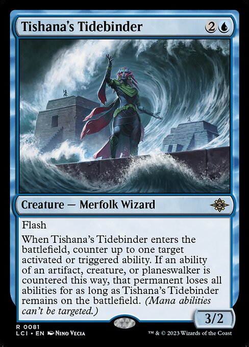 The Lost Caverns of Ixalan - 81 - Tishana's Tidebinder - Rare - U - Non-foil