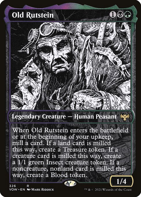 Innistrad: Crimson Vow - 326 - Old Rutstein - Rare - BG - Non-foil