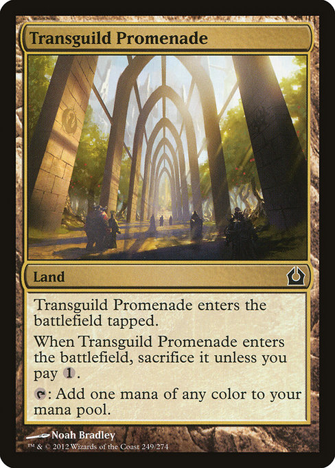 Return to Ravnica - 249 - Transguild Promenade - Common - C - Non-foil