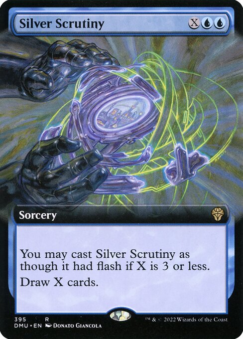 Dominaria United - 395 - Silver Scrutiny - Rare - U - Non-foil