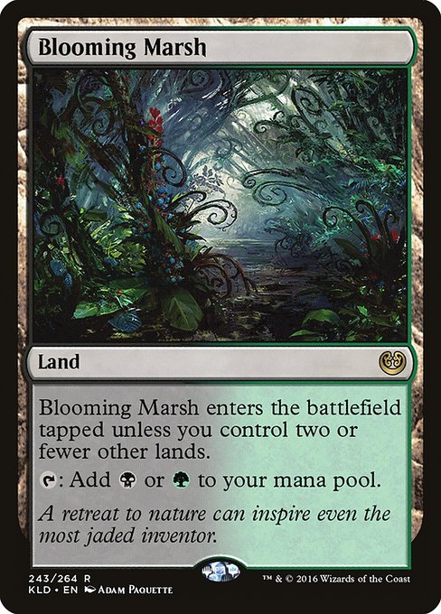 Kaladesh - 243 - Blooming Marsh - Rare - C - Foil