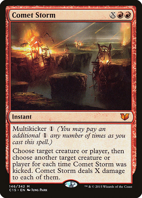 Commander 2015 - 146 - Comet Storm - Mythic - R - Non-foil